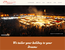 Tablet Screenshot of marrakeshexpresstravel.com